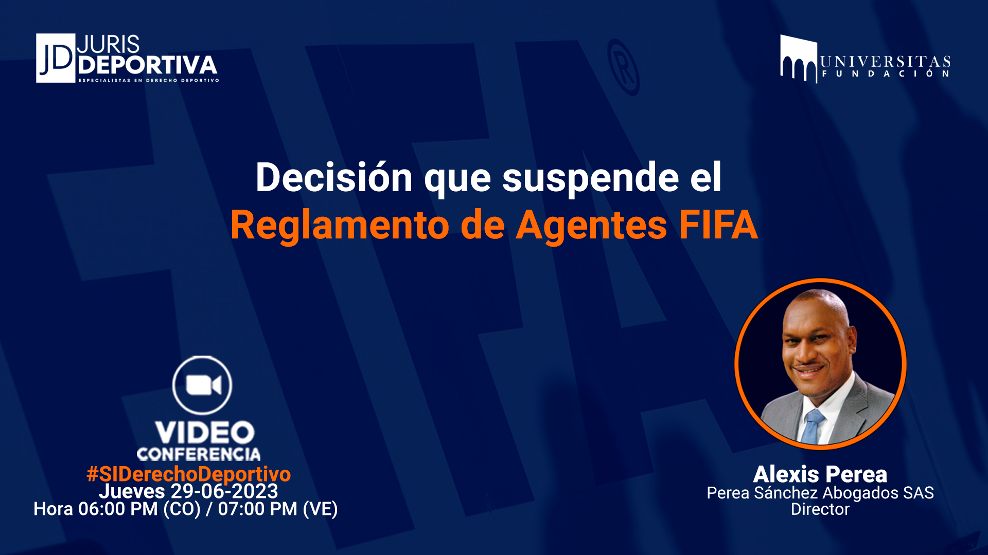 Decisión que Suspende el Reglamento de Agentes FIFA