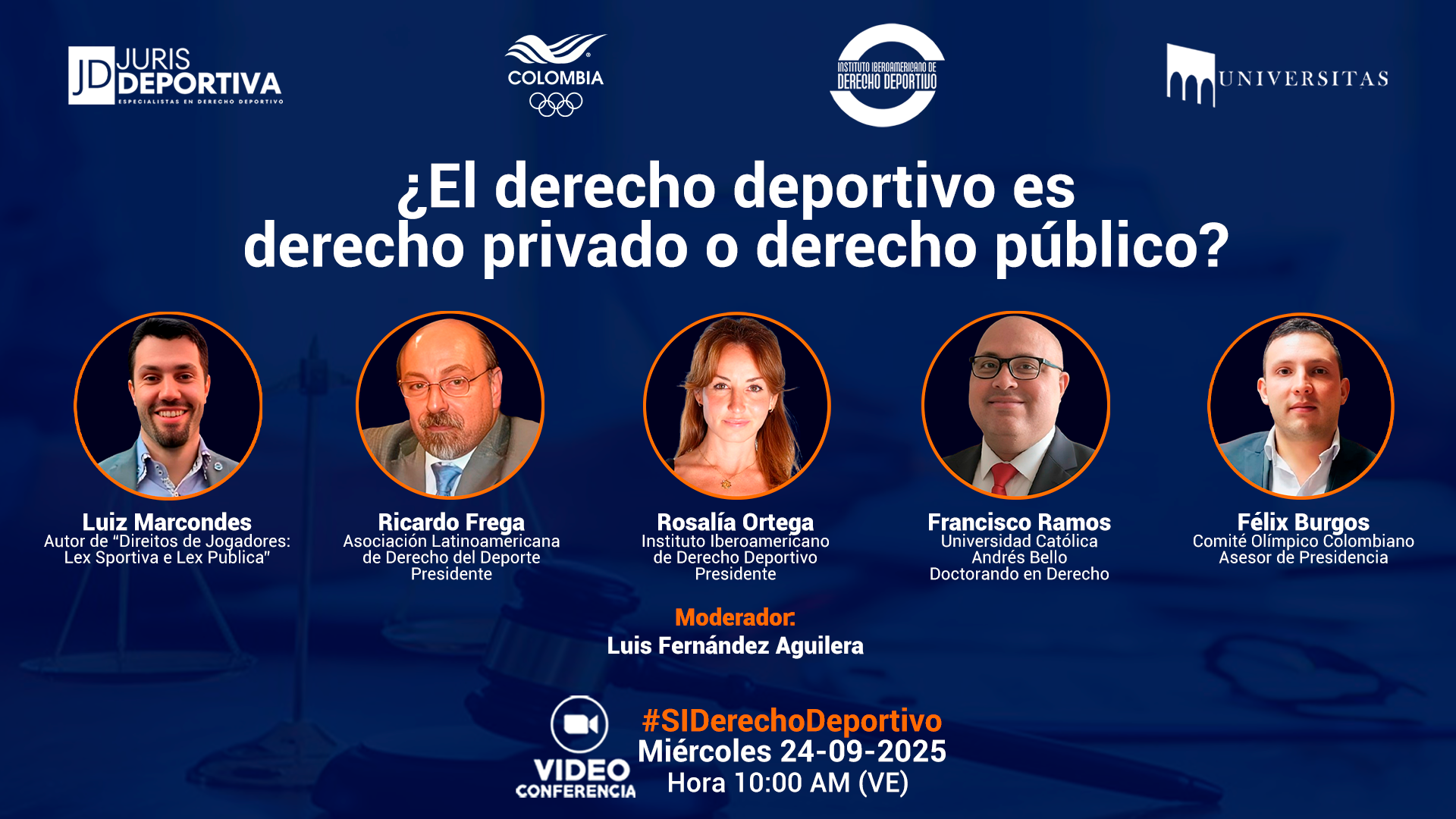 Instituto Iberoamericano de Derecho Deportivo, Comité Olímpico Colombiano, Universitas, JurisDeportiva